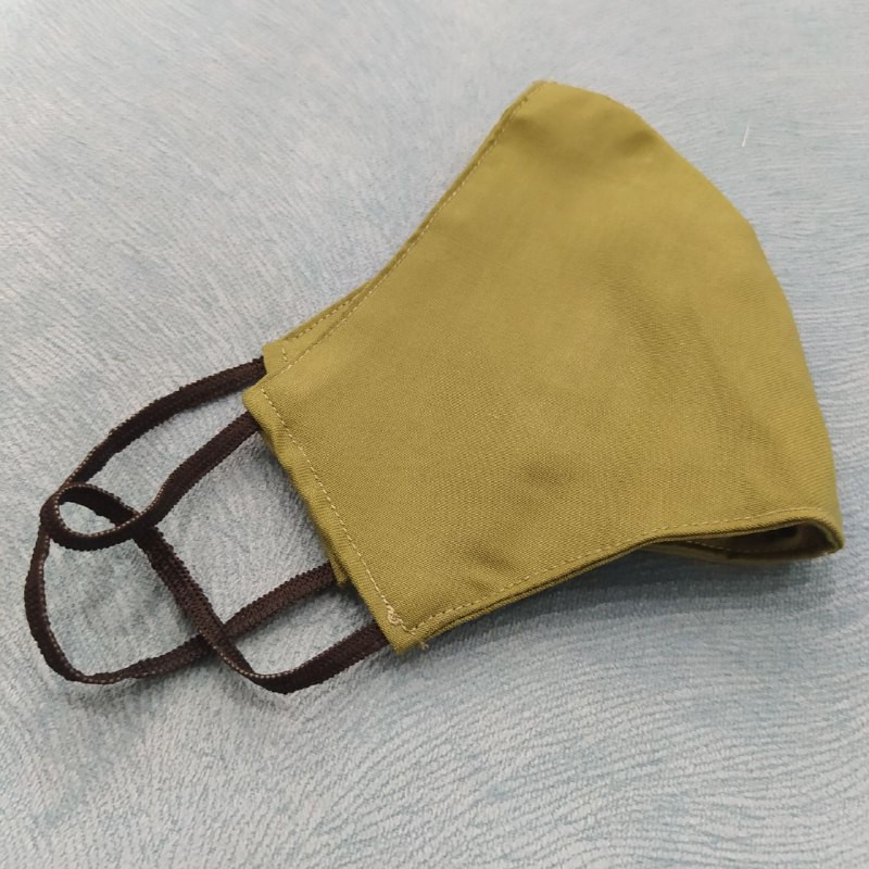 MASKER SCUBA KAIN KATUN WARNA HIJAU ARMY PREMIUM QUALITY (POLOS)