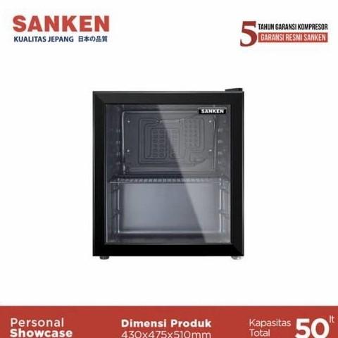 Sanken Srs50R6 Showcase Mini Bar Chiller Srs-50R6 Srs 50R6