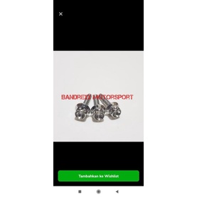 Readyy     Baut Probolt untuk air filter / Filter udara yamaha Nmax, mio , fino, soul gt, aerox,