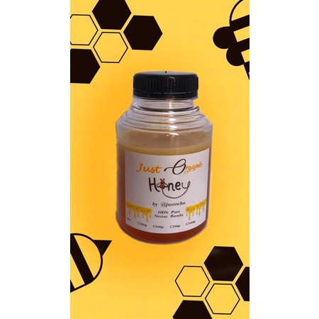 

Nectar Randu (250gr) JustOrganic Honey Madu Murni Randu