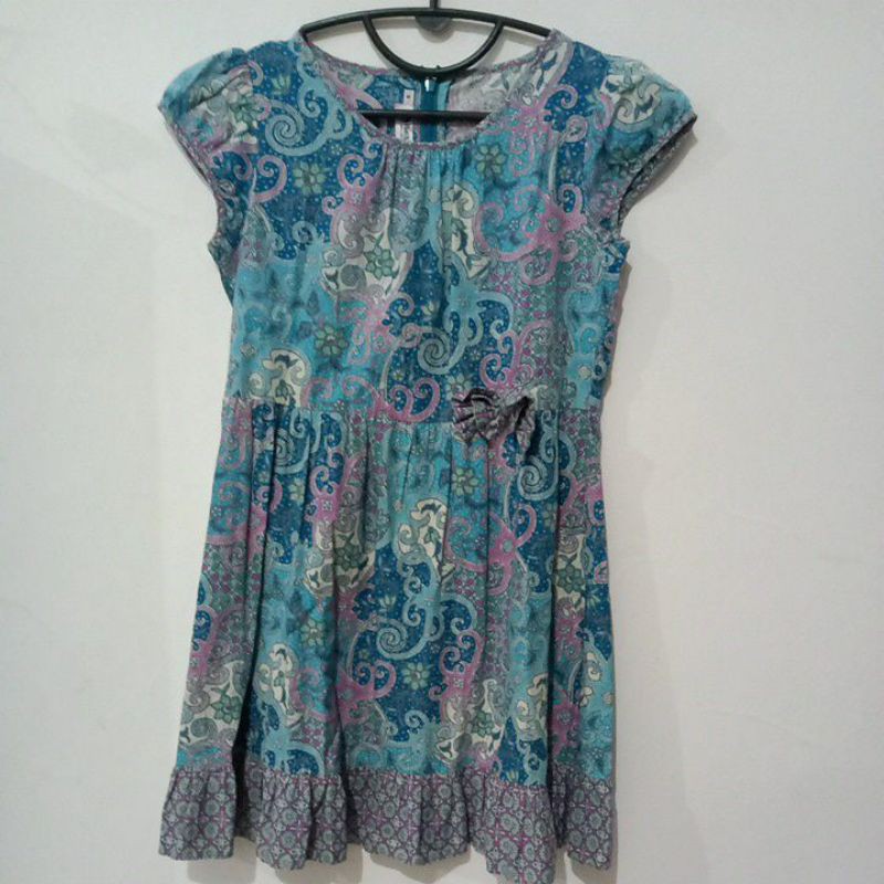 dress batik Anak Perempuan batik keris