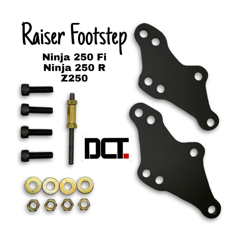 Raiser Peninggi Footstep Ninja 250 Fi Non ABS Ninja 250 R Z250 Raiser Pemundur Footstep Ninja 250 Fi