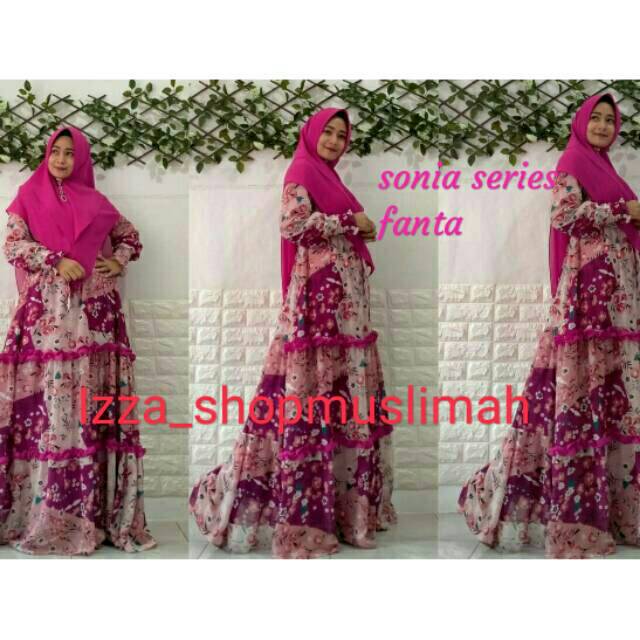 HARGA SALE SONIA IJO MELON ,PINK,WARDAH/GAMIS CERUTTY ULTIMATE ORY ARRAFA SYARI