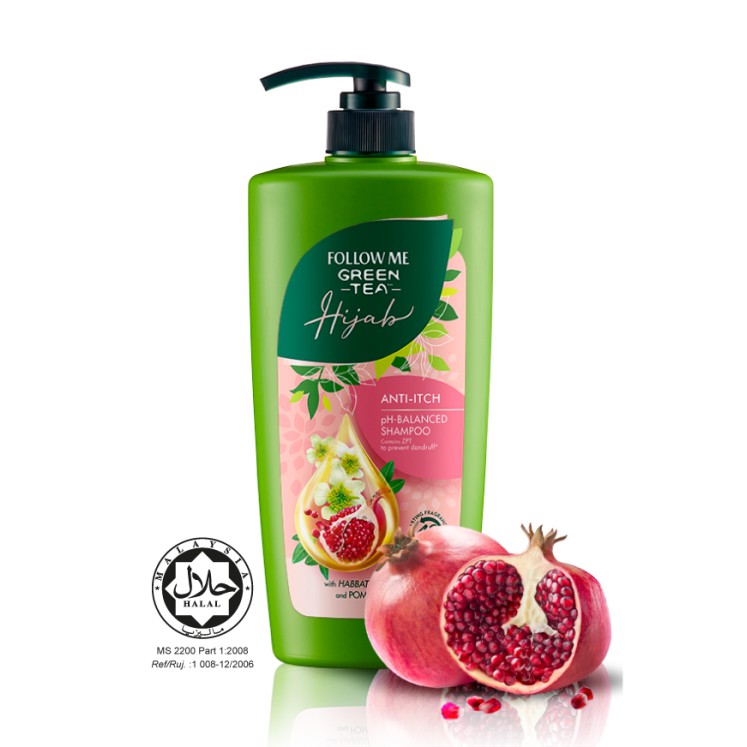 [READY] 650ml Follow Me Green Tea Shampoo dan Conditioner