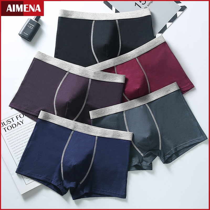 CD Boxer 1 Pcs Celana Dalam Boxer Pria Katun Pria Dewasa