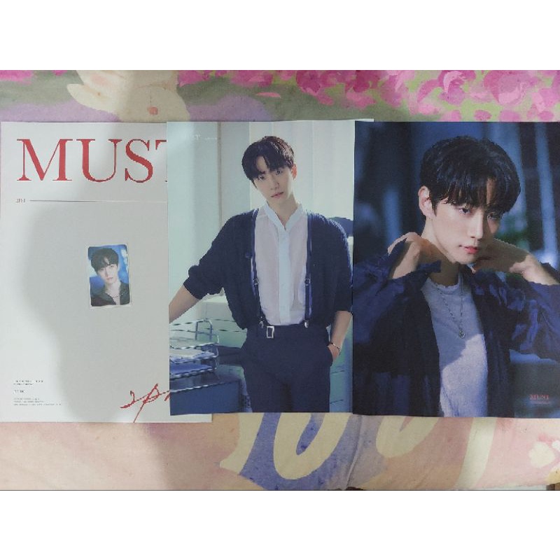 2PM MUST MD SPECIAL POSTER SET JUNHO PRE ORDER BENEFIT PHOTOCARD JUNHO