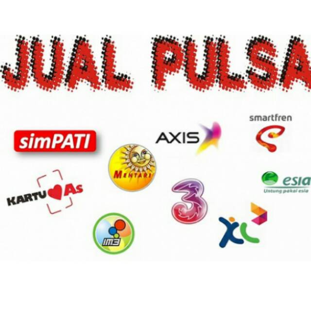 Jual Pulsa All Operator Shopee Indonesia