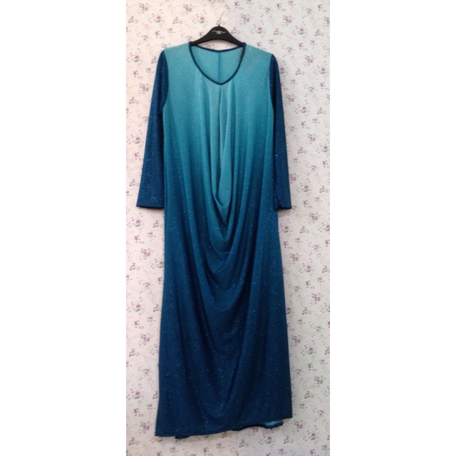 Gamis Ombre Dian Pelangi