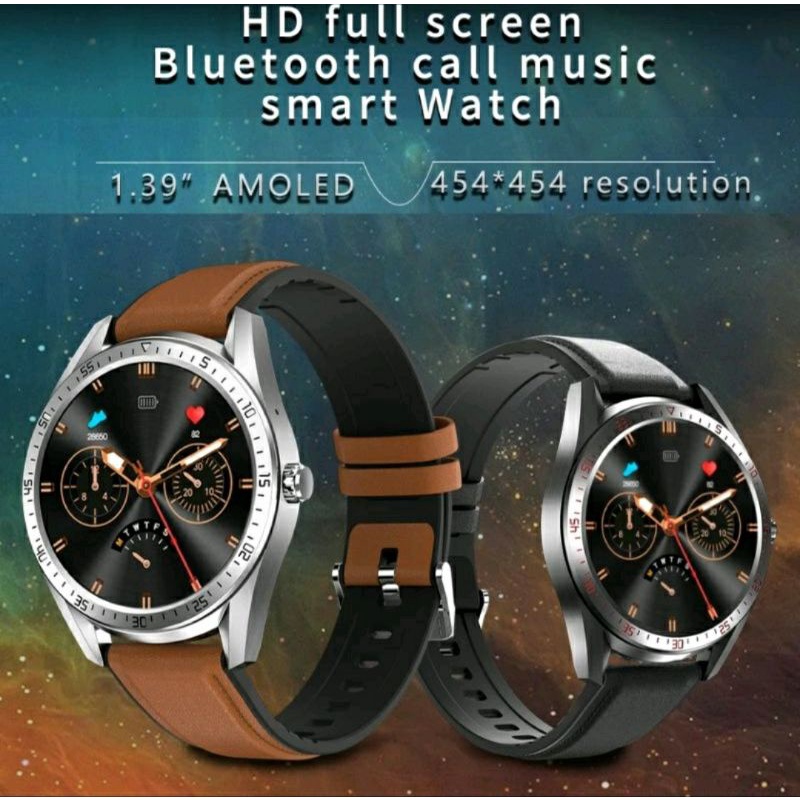 Jam Tangan Smartwatch Amoled