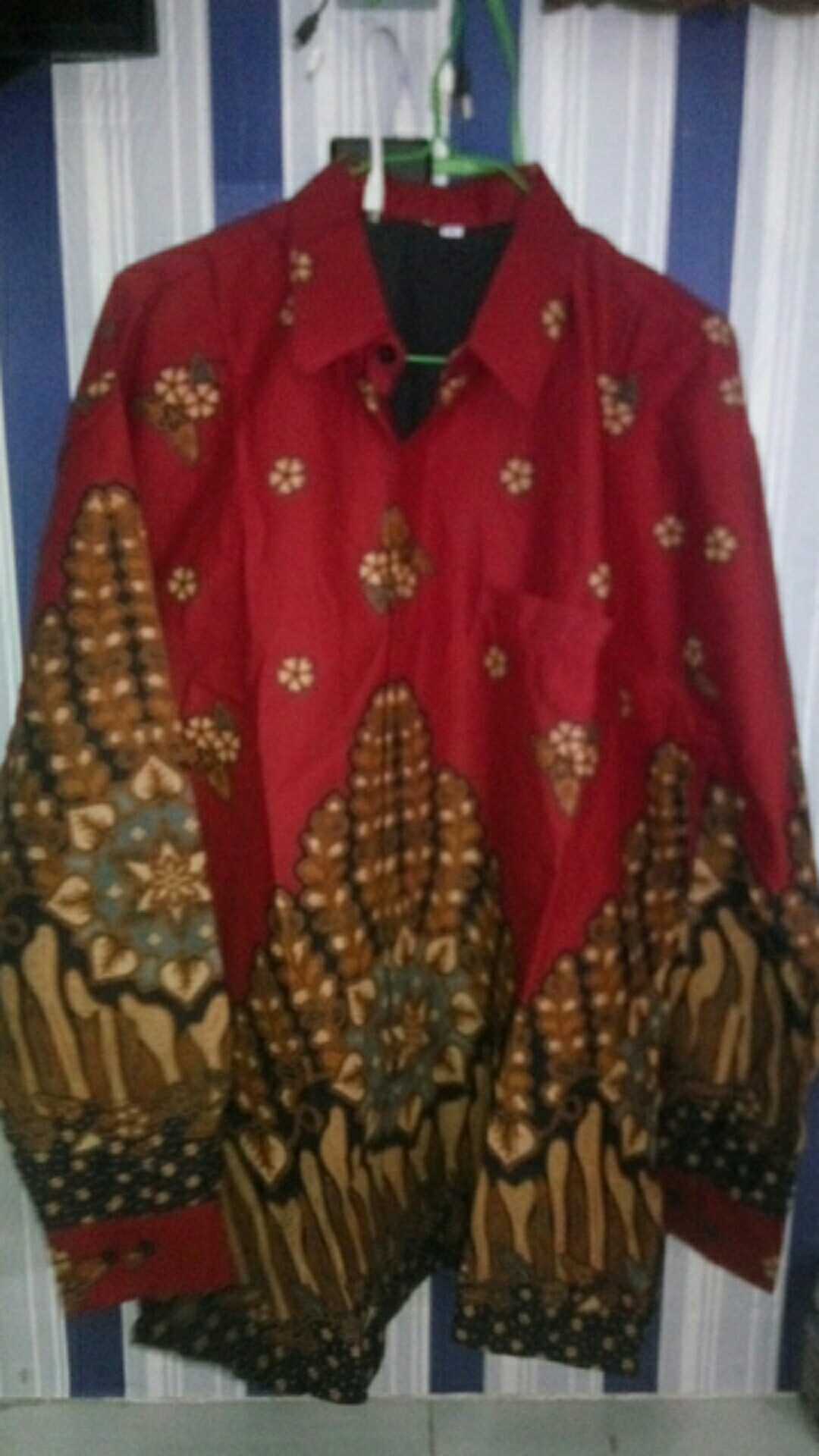 Batik Pria Modern Full Furing Lengan Panjang Pendek Asli Solo - Baju Batik Pria Seragam Keluarga