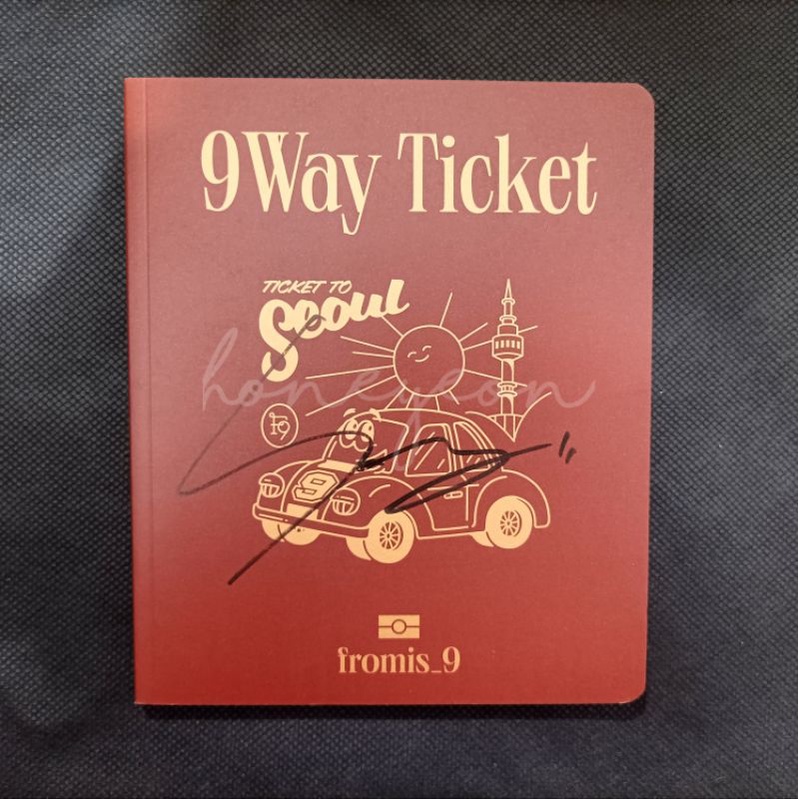 Hayoung fromis_9 Fromis_9 - Mwave Signed Album Only 9Way Ticket