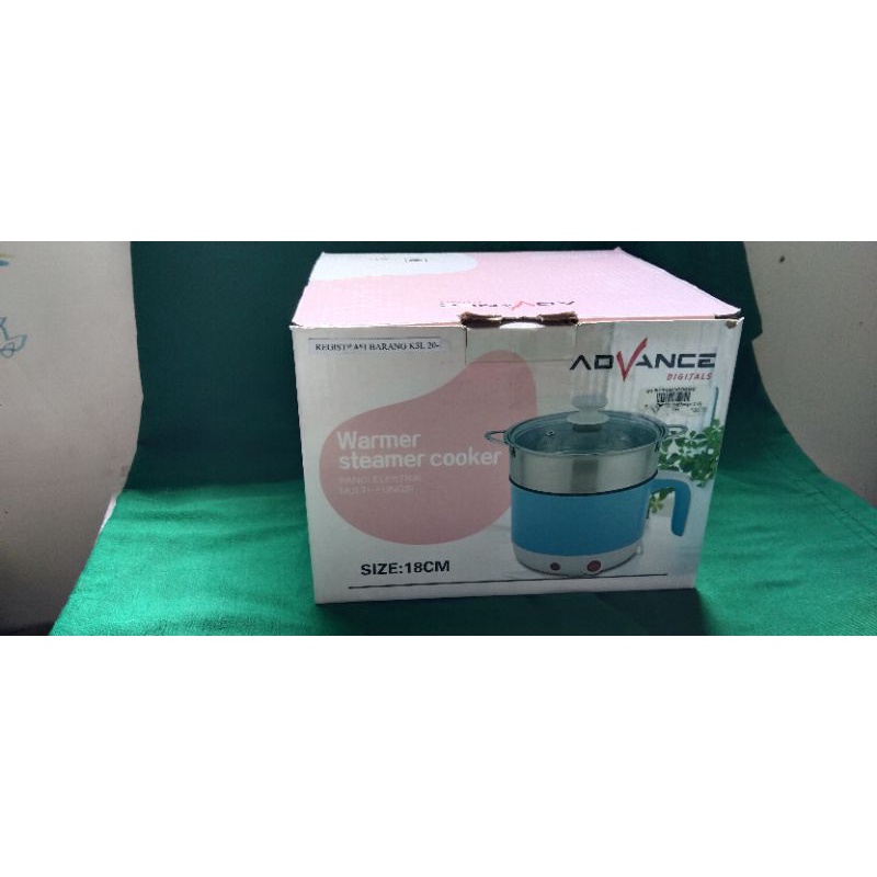 warmer steamer advance pengukus listrik