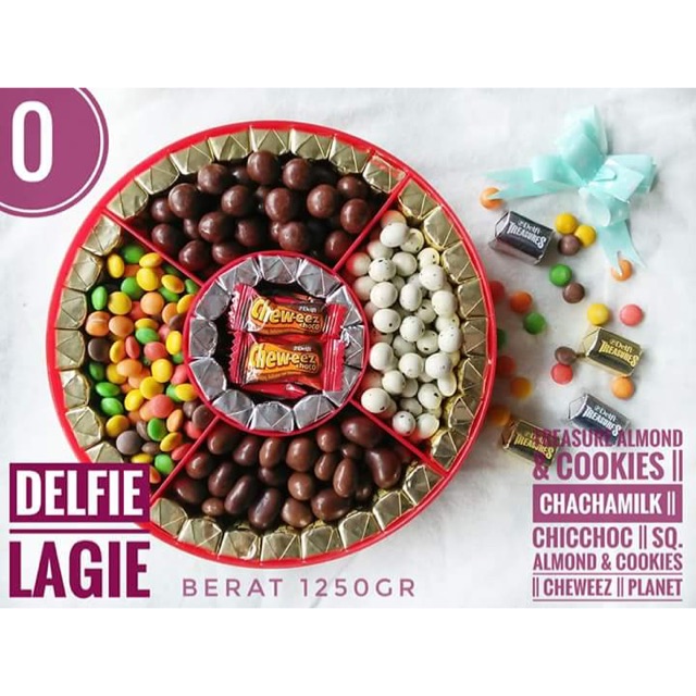 

Coklat toples Delfi Lagie 5 sekat