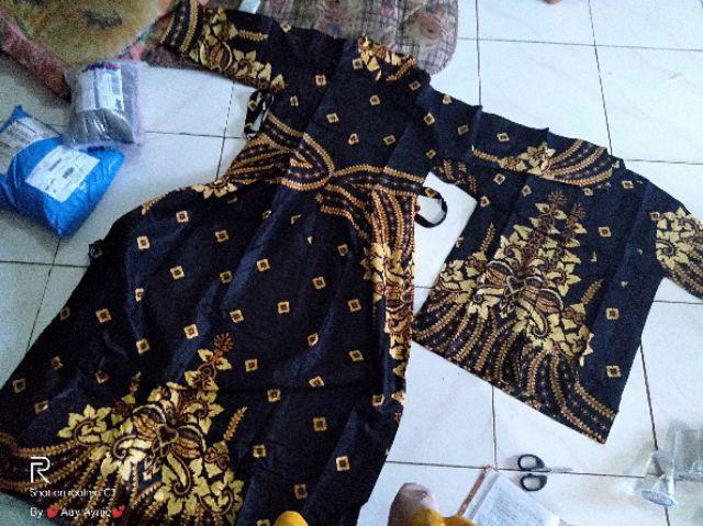 Couple Batik Keluarga Terbaru Sania Ruffle Batik Couple Ori Ndoro Jowi Dnt Garansi Termurah Candi