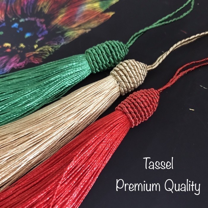 

Tassel Rumbai Hiasan Kotak Hampers Imlek Natal Lebaran Premium Quality
