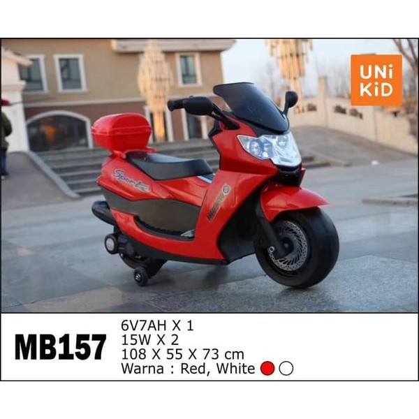 Motor Aki Anak Unikid MB-157 Mainan Motor Anak