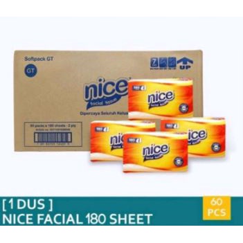 tisu nice 180/ tissue nice 180/ tissue nice satu karton/ tissue nice satu karton/ tisu nice 1 karton