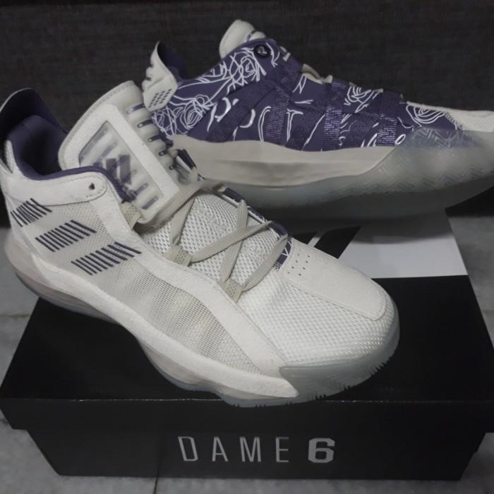 Sepatu Basket Adidas Dame 6 Original Asli