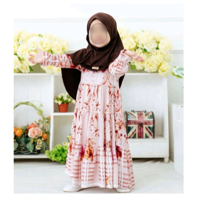 Preloved Gamis Anak Branded (Casilla/Shahia/La Bella/RH Kids/Nayla Kids/Khalifah)