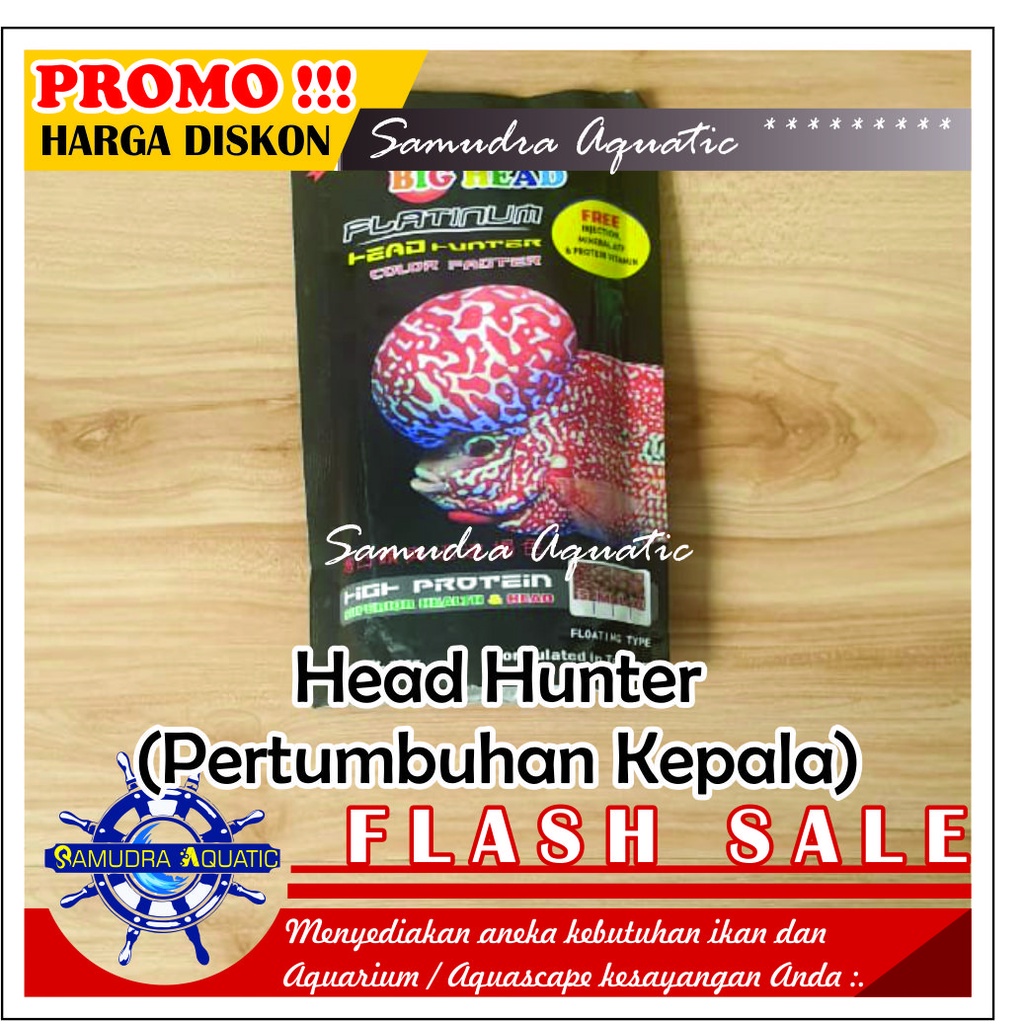 Pakan BIG HEAD OKIKO 100gr, Pakan LOHAN LOUHAN, Pakan CHANNA CANA CICHLID, Pelet Pakan Makankan Ikan Hias