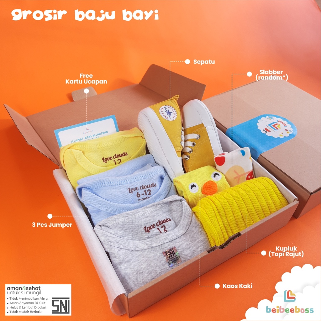 HAMPERS BAYI BABY BOY / GIRL NEWBORN PEREMPUAN dan LAKI LAKI