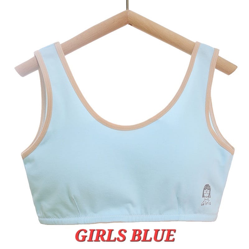 GIRL MINISET PAKAIAN DALAM SPORT BRA BH ANAK SD SMP REMAJA KATUN IMPOR NOT SOREX KUALITAS PREMIUM