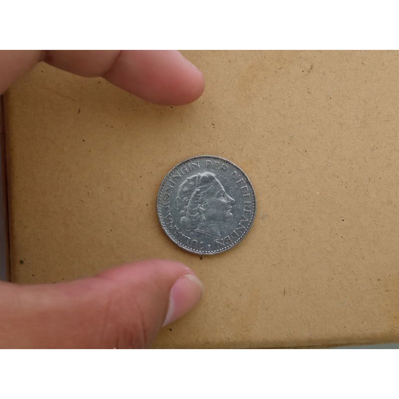 KOIN BELANDA 1 GULDEN NETHERLANDS