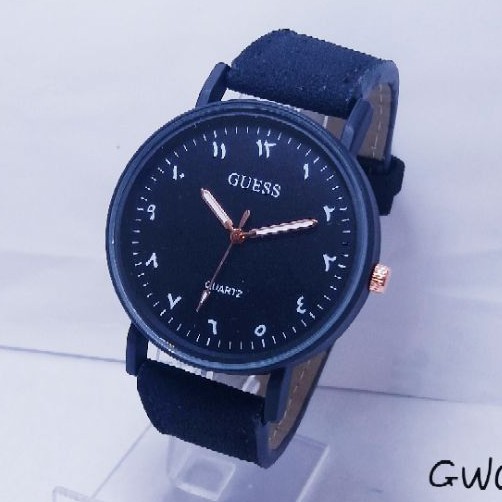 Jam Tangan Wanita Angka Arab Tali Kulit