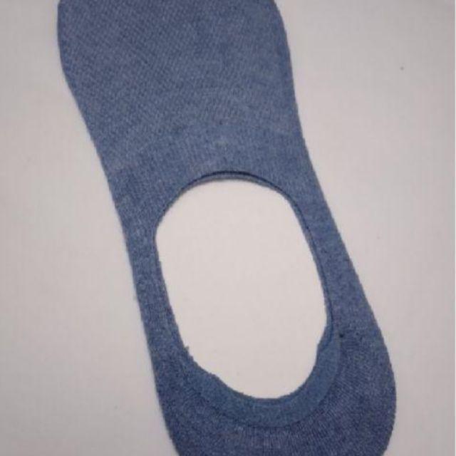 KAOS KAKI BALET INVISIBLE / KAOS KAKI PENDEK / HIDDEN SOCK ( pria & wanita )-Biru