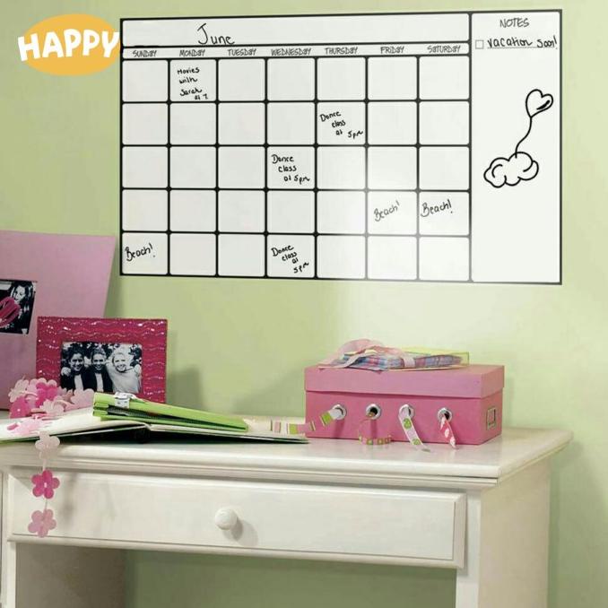 

stiker White board / stiker papan tulis 45cmx2meter TERJAMIN Kode 98