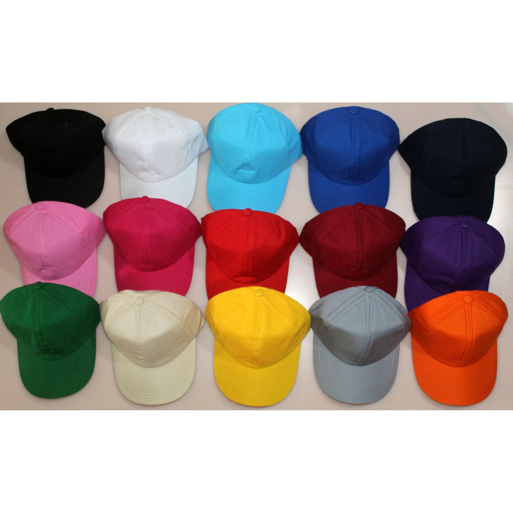 RING BESI TOPI POLOS bahan TWILL DEWASA....BASEBALL CAP TERLARIS