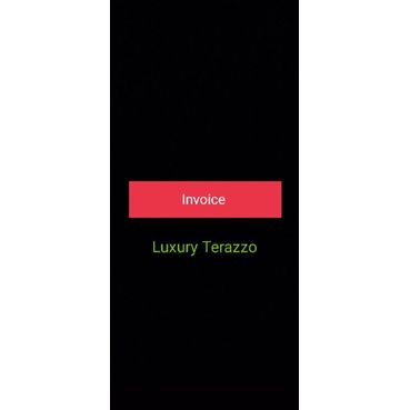 Invoice bak mandi teraso hitam glossy