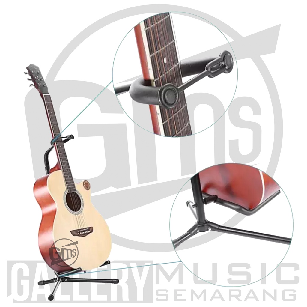 ORIGINAL!!! Stand Gitar Duduk Import Berkualitas Stand Gitar dan Bass (A39)