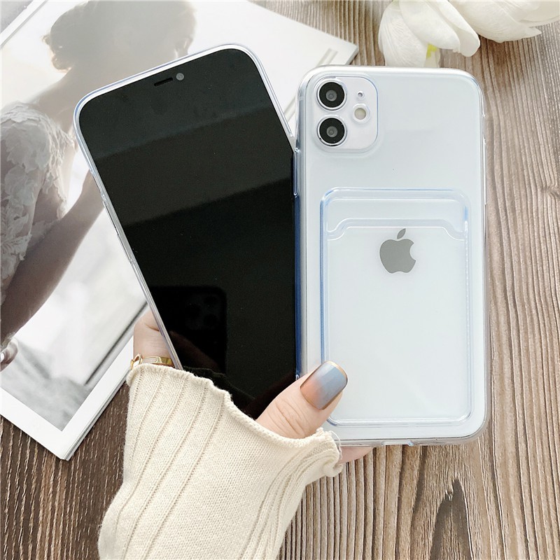 Soft Case Transparan Tahan Banting Untuk Iphone 12 11 Pro Mini Xs Max Xr X 8 7 Plus