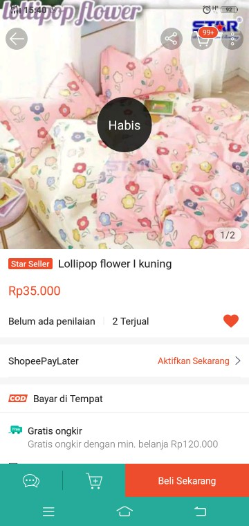 Sprei Esra Snow Rabbit