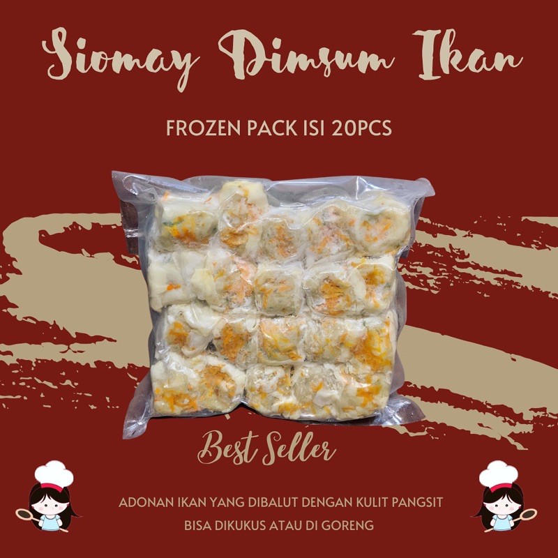 

FROZEN PACK Siomay dimsum ikan