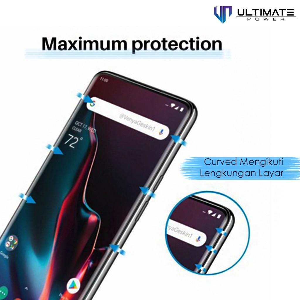Anti Gores Samsung S21 ultra , S21 plus ,S21 Ultimate Power Hybrid Pro Hydrogel Screen Protector o