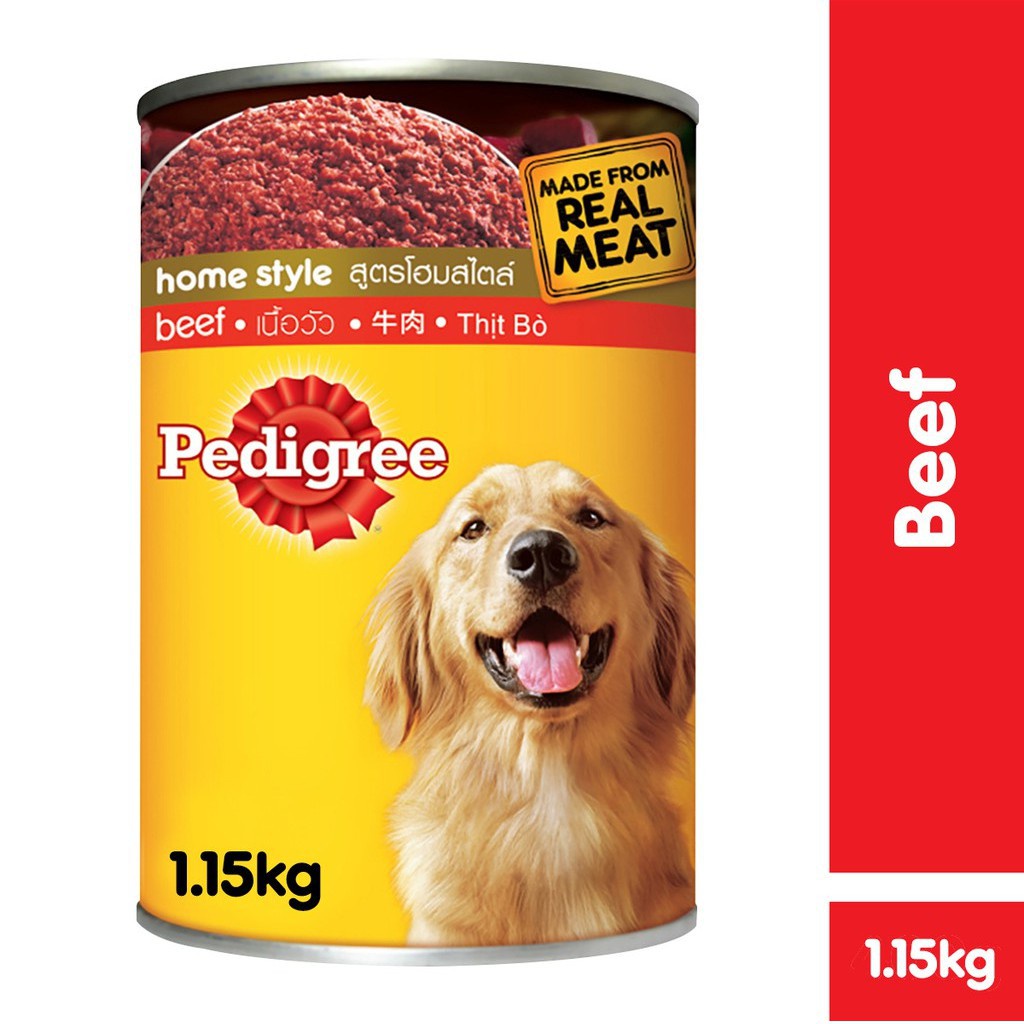 PEDIGREE® Makanan Anjing Basah Kaleng 1.15 Kg-Beef