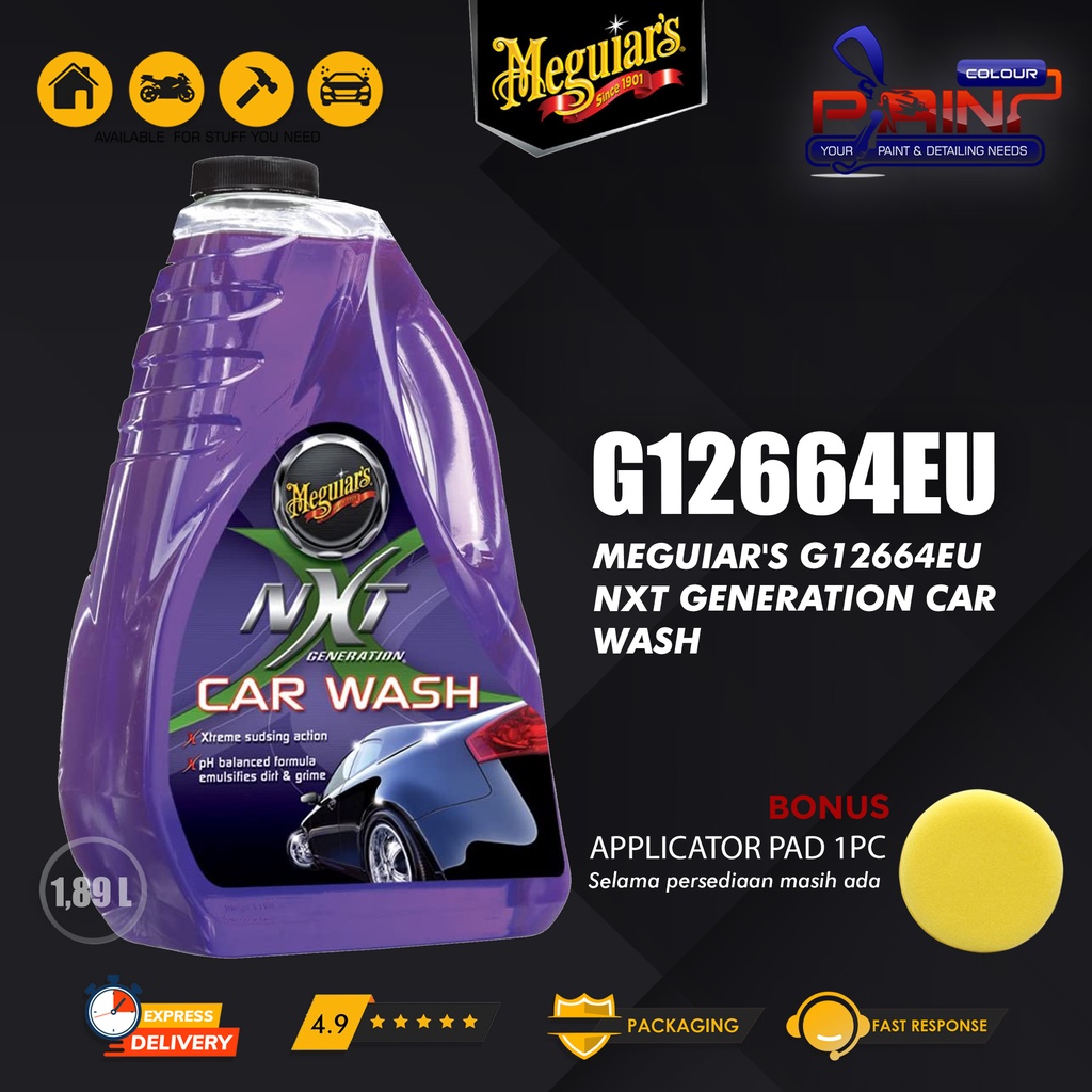 Meguiars - Meguiar's G12664 NXT Car Wash 64oz 1890ml