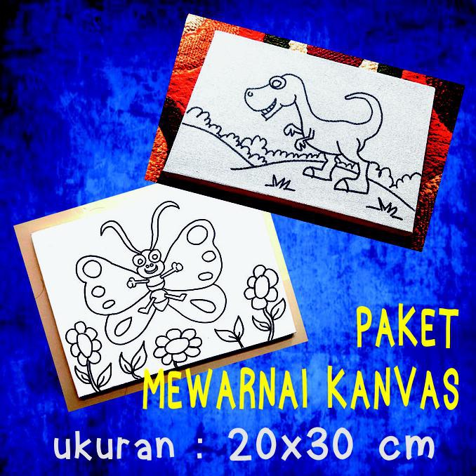 

Yang Dicari] Mewarnai Kanvas Lukis 20X30 Cm Gambar Anak Lucu Media Edukasi Magari