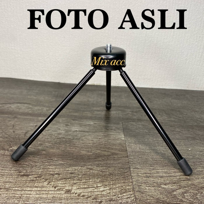 TP-002 Tripod mini BESI stabil dan kuat DSLR camera hp ring light pod