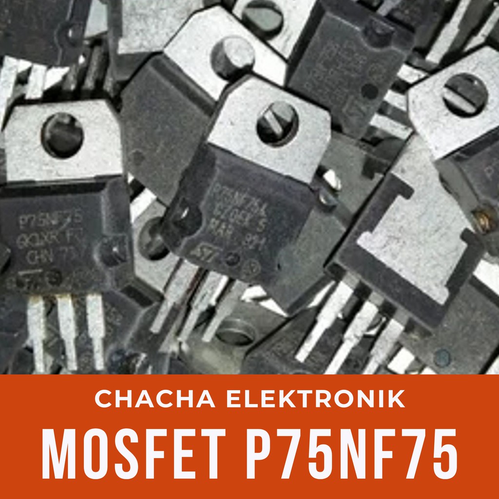 MOSFET P75NF75 75NF75 80A 75V