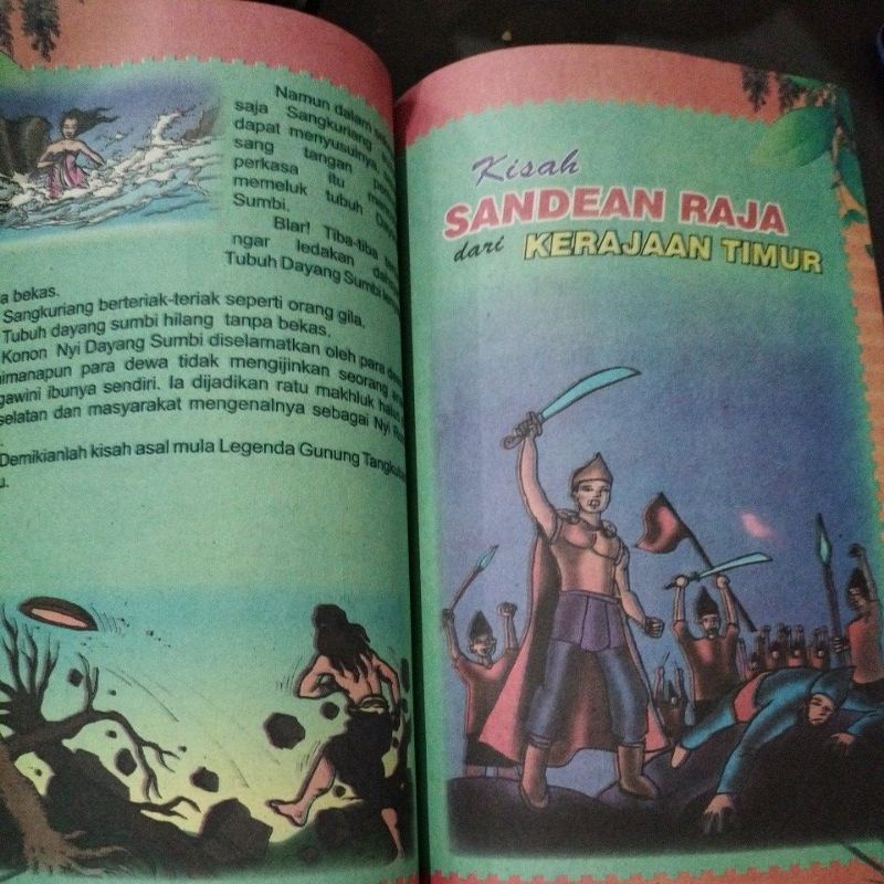 Buku asal mula Danau Toba(15×25cm)