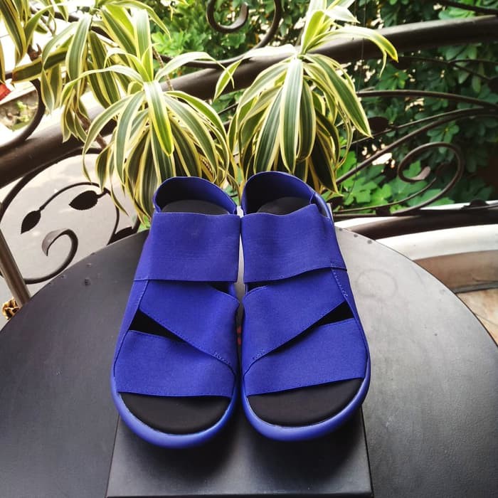 Jual Adidas Y3 Sandal Qasa Yohji Yamamoto Navy Blue Murah