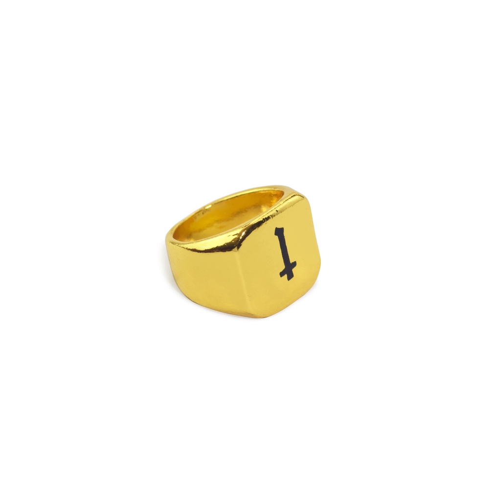 Heretic - Ring / Cincin - Gold Logo