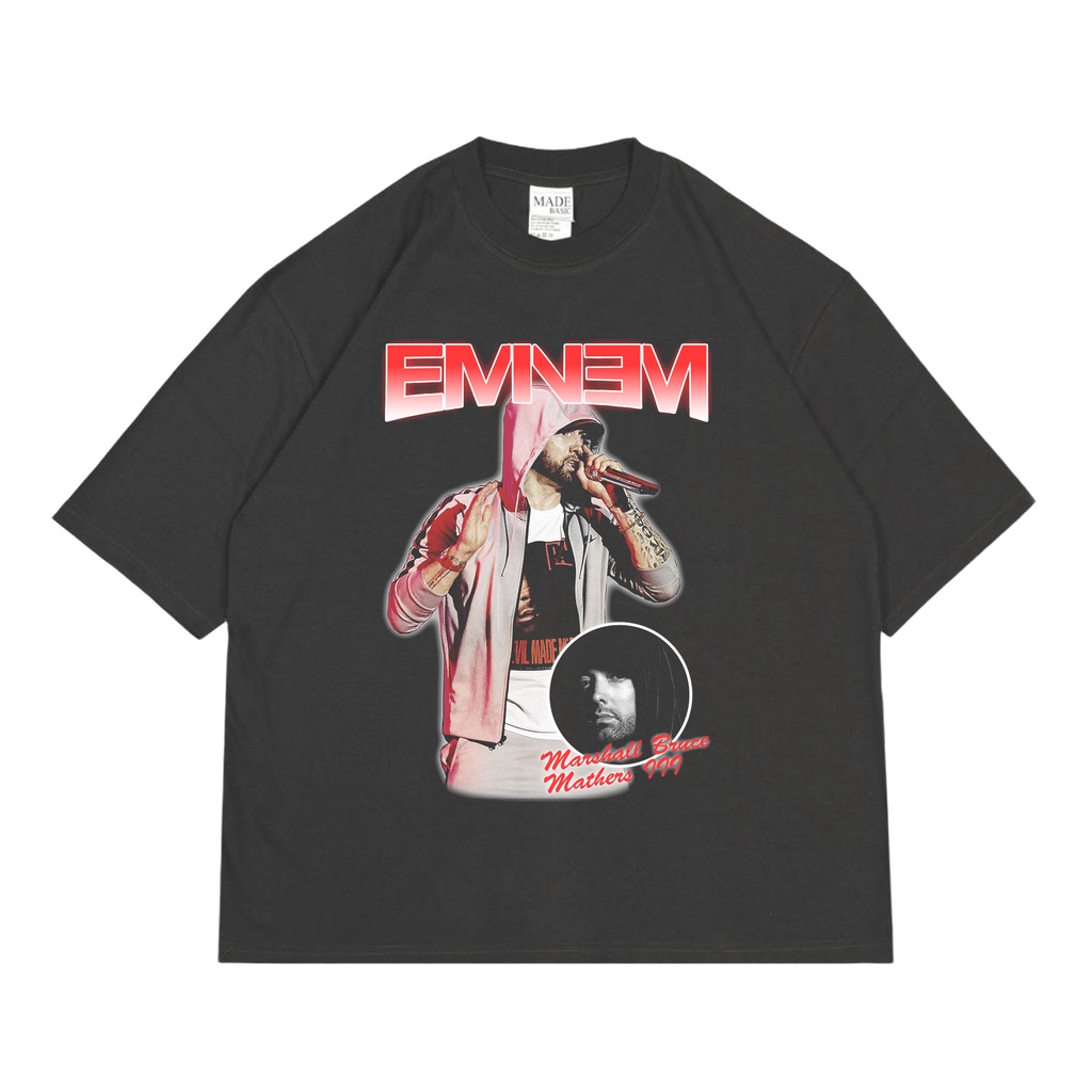 KAOS VINTAGE OVERSIZE EMINEM | UNISEX | KAOS OVERSIZE EMINEM | EMINEM TEES OVERSIZE