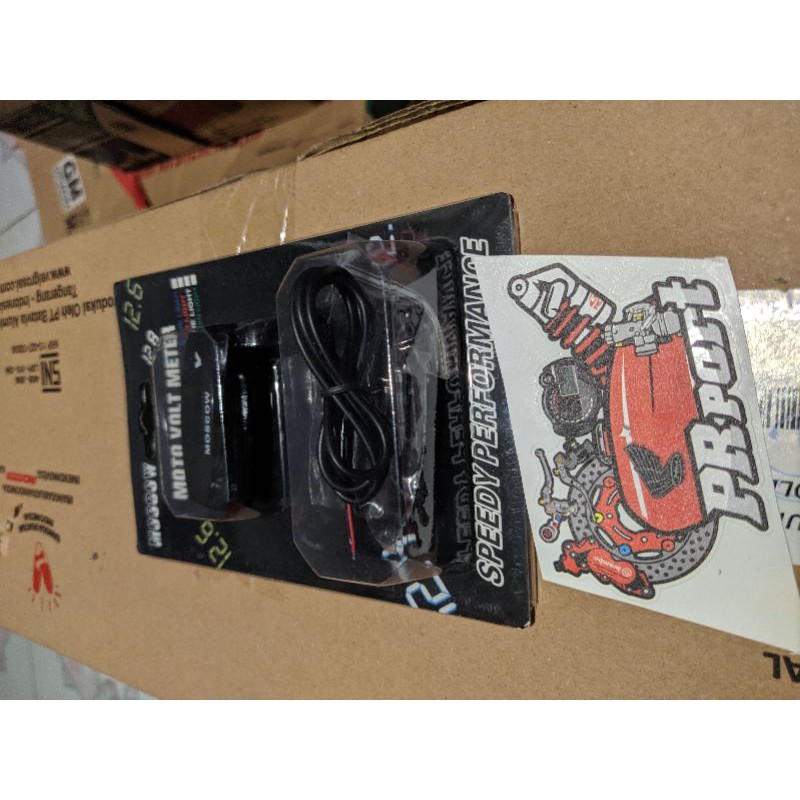 VOLTMETER AKI MOTOR