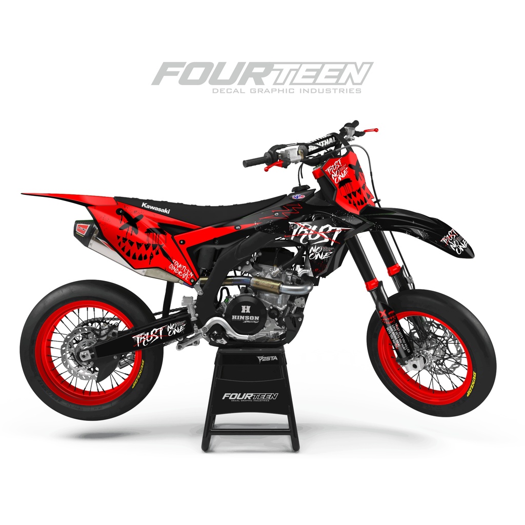 DECAL BODY KX 250 HRV - pnp body kxf 250 trustnoone
