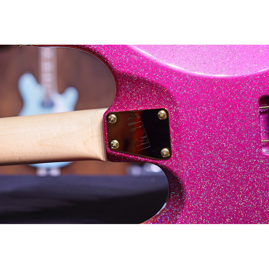 ESP SNAPPER Takayoshi Ohmura Custom -Twinkle Pink Maple fretboard E9400212