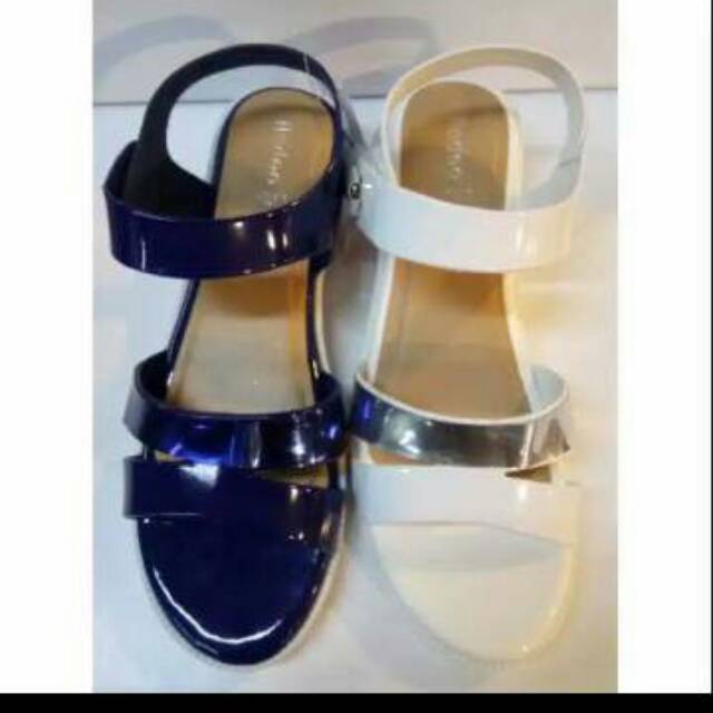 Sepatu sandal wanita perempuan wedges fladeo